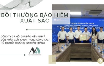 TƯ VẤN BỒI THƯỜNG BẢO HIỂM XUẤT SẮC  – MÔI GIỚI BẢO HIỂM NAM Á ĐÓN NHẬN GIẤY KHEN TỪ KHÁCH HÀNG.